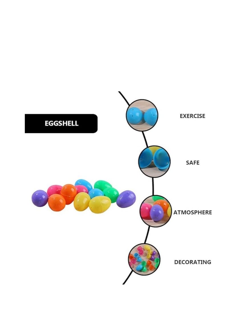 برين جيجلز بيض عيد الفصح البلاستيكي الملون القابل للتعبئة من Brain Giggles (عبوة من 12 قطعة) - Image 4