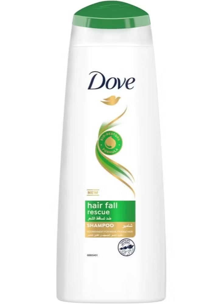 Dove shampoo hair fall Rescue Nourishment For Weak Fragile Hair 180 ml - Image 1