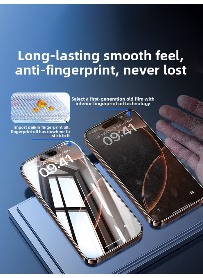 Generic - For IPhone16/15promax Tempered Film Apple 16promax Mobile Phone Film 11 Protective Film 12m-Colour:✅【25°Anti-peep 9d丨full Screen Full Coverage 3 Times Anti-fingerprint】2 Pieces—free Film Applicator + Damage Compensation Guarantee-Size:iPhone 12 Pro Max - Image 1