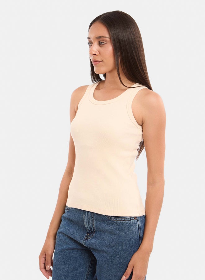 Women's Tank Top Beige