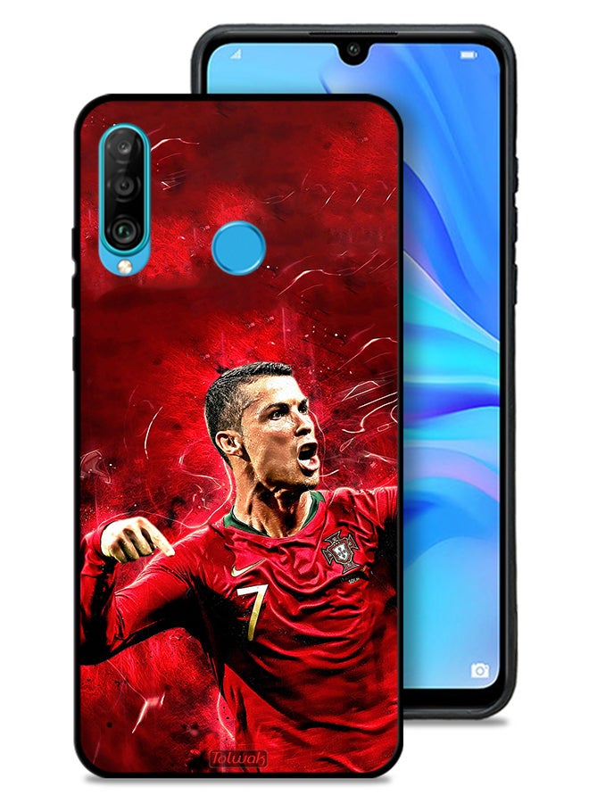 Tolwak Huawei P30 lite Protective Case Cover Cristiano Ronaldo - Image 1