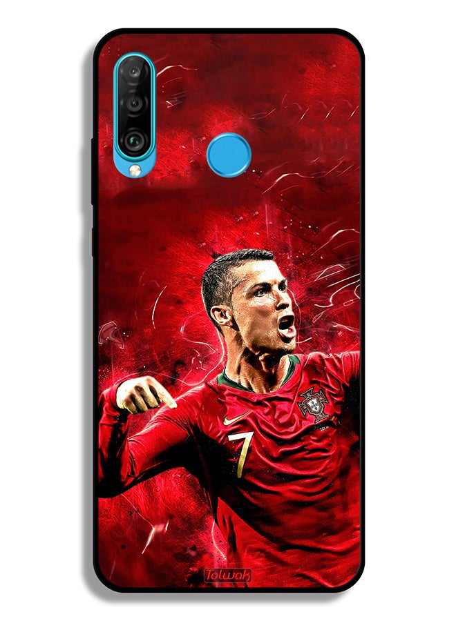 Tolwak Huawei P30 lite Protective Case Cover Cristiano Ronaldo - Image 2
