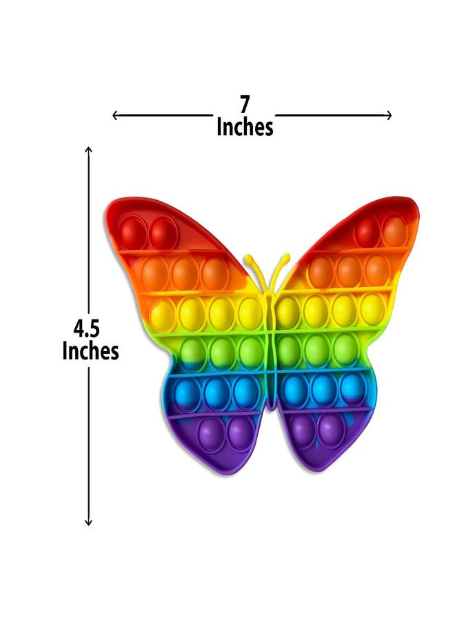 BRIJBAZAAR لعبة بريج بازار الفراشة (Butterfly pop it) - الحجم: لعبة تململ - Image 2