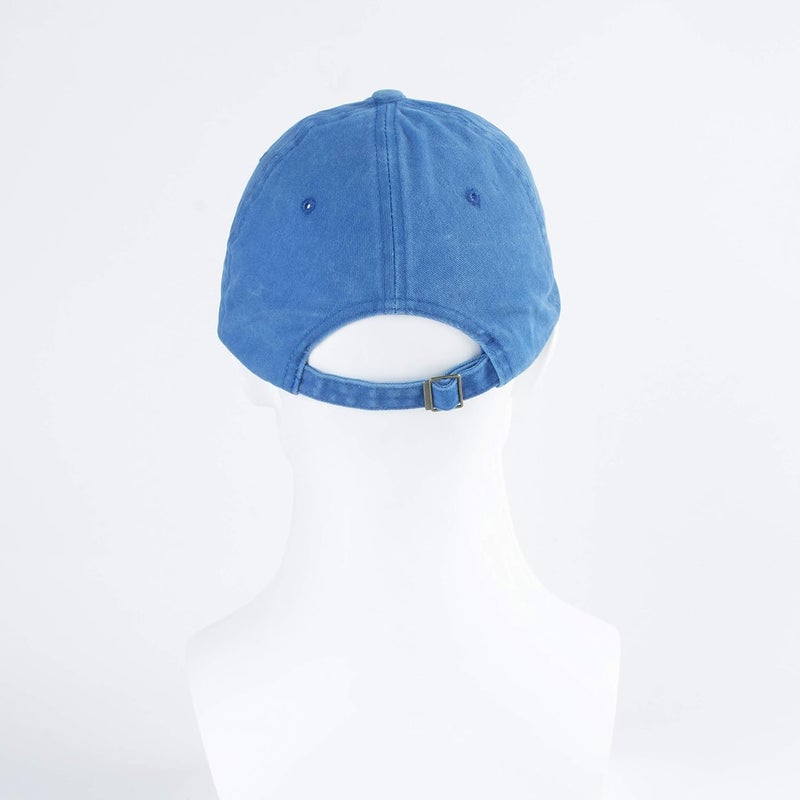 LANGZHEN Unisex Baseball Cap 100% Cotton Fits Men Women Washed Denim Adjustable Dad Hat - Image 5