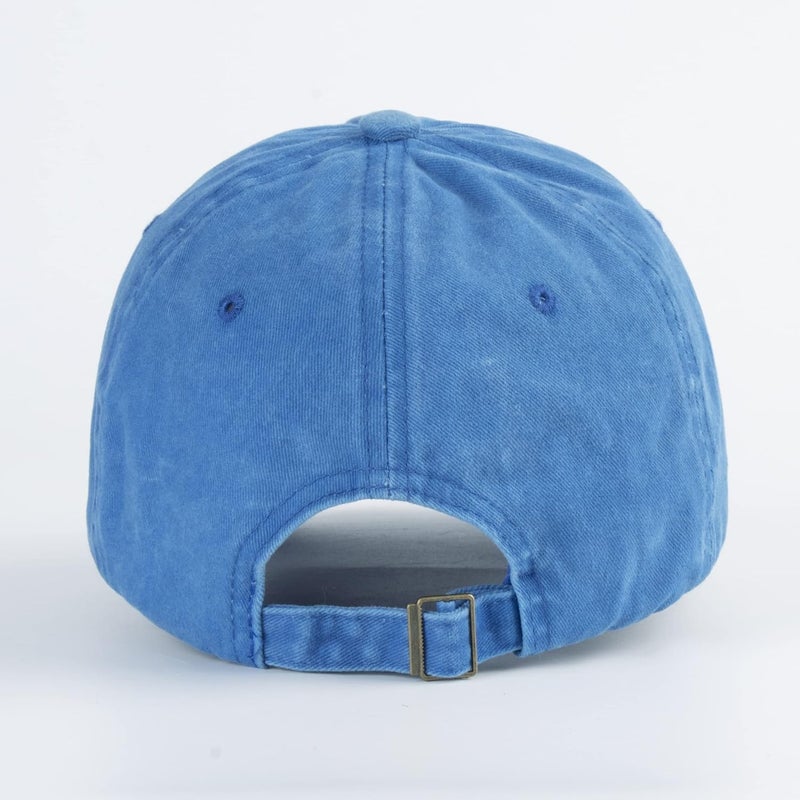 LANGZHEN Unisex Baseball Cap 100% Cotton Fits Men Women Washed Denim Adjustable Dad Hat - Image 3