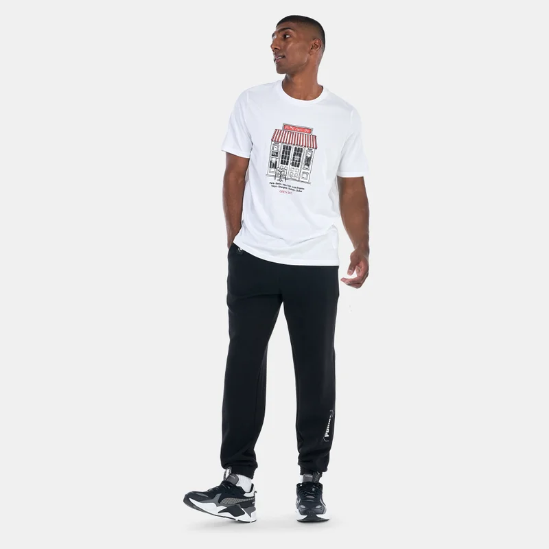 PUMA Men's Café PUMA Graphic T-Shirt
