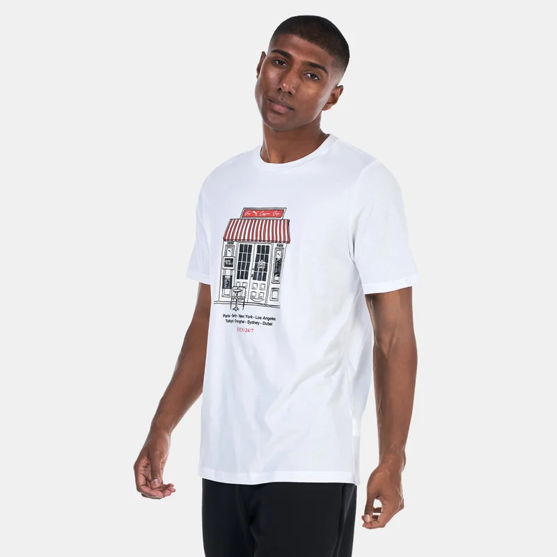 PUMA Men's Café PUMA Graphic T-Shirt