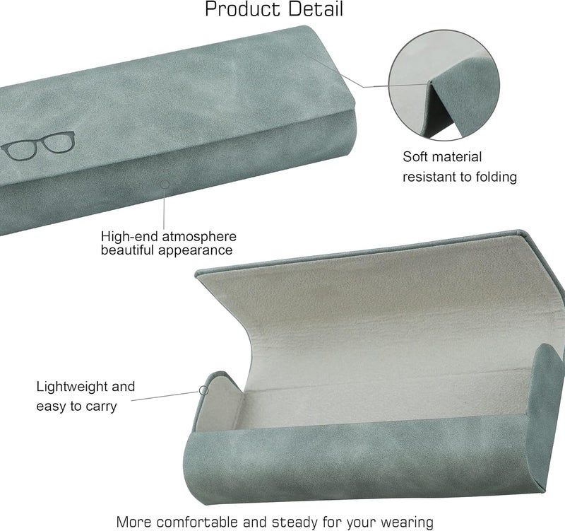 VisionGlobal Hard Shell Eyeglass Case for Eyeglasses and Sunglasses for Men/Women and Kids - Image 2