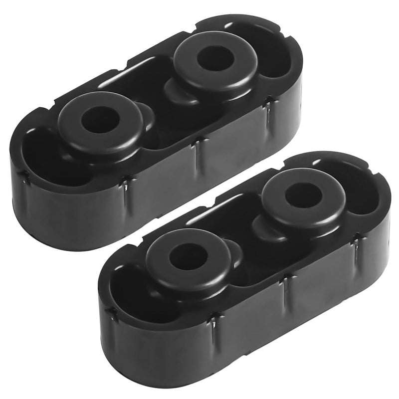 Exhaust Muffler Hanger Insulator 2pcs 15092802 Fits for Chevy Express Suburban Silverado 1500 2500 3500 HDfor Yukon Savana Sierra 1500 2500 3500 HDMuffler Tailpipe Hanger with Builtin Iron Frame