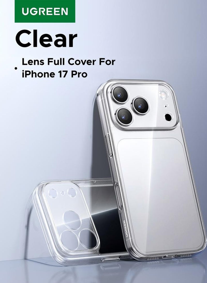 يو جرين كفر ايفون 17 برو بتغطية كاملة حماية من السقوط بدرجة عسكرية جراب ايفون 17 برو تأخير الاصفرار مقاوم للتآكل مضاد للخدش وبصمات الأصابع كفر الهاتف 17 برو رفيع للغاية بحافة مرتفعة للغاية - Image 1