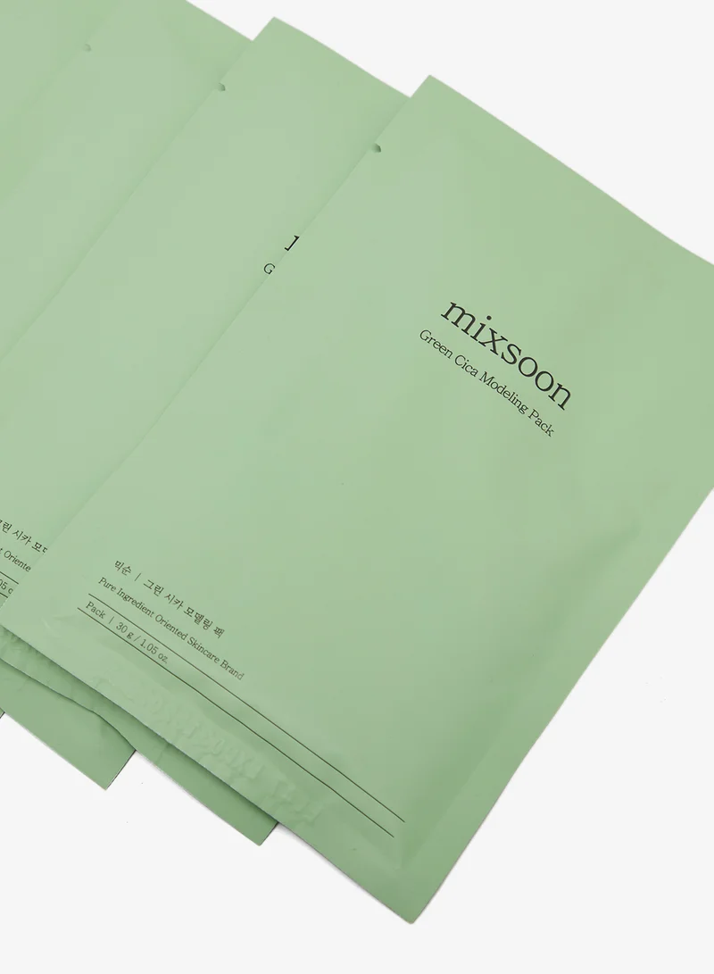 Mixsoon  Green Cica Modeling Pack 5 units  | Best Price UAE