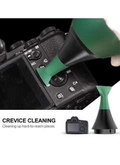 KASTWAVE Electric Air Blower Kit, with 4 Soft Tip Silicone Replaceable Nozzles, Mechanism Dust Blower and Vacuum Cleaner, Professional Air Blaster for Camera Sensor CCD CMOS, Lenses  - Image 5