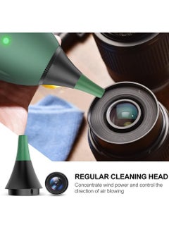 KASTWAVE Electric Air Blower Kit, with 4 Soft Tip Silicone Replaceable Nozzles, Mechanism Dust Blower and Vacuum Cleaner, Professional Air Blaster for Camera Sensor CCD CMOS, Lenses  - Image 4