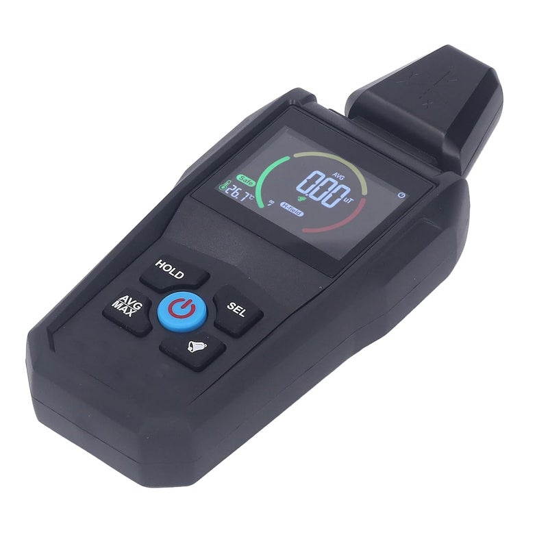 Eujgoov EMF Meter Electromagnetic Field Detector Radiation Tester with Sound Light Alarm LCD Backlit for Home Office Industrial Use - Image 4