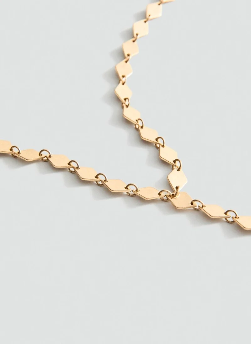 Mango Metal Pendant Necklace