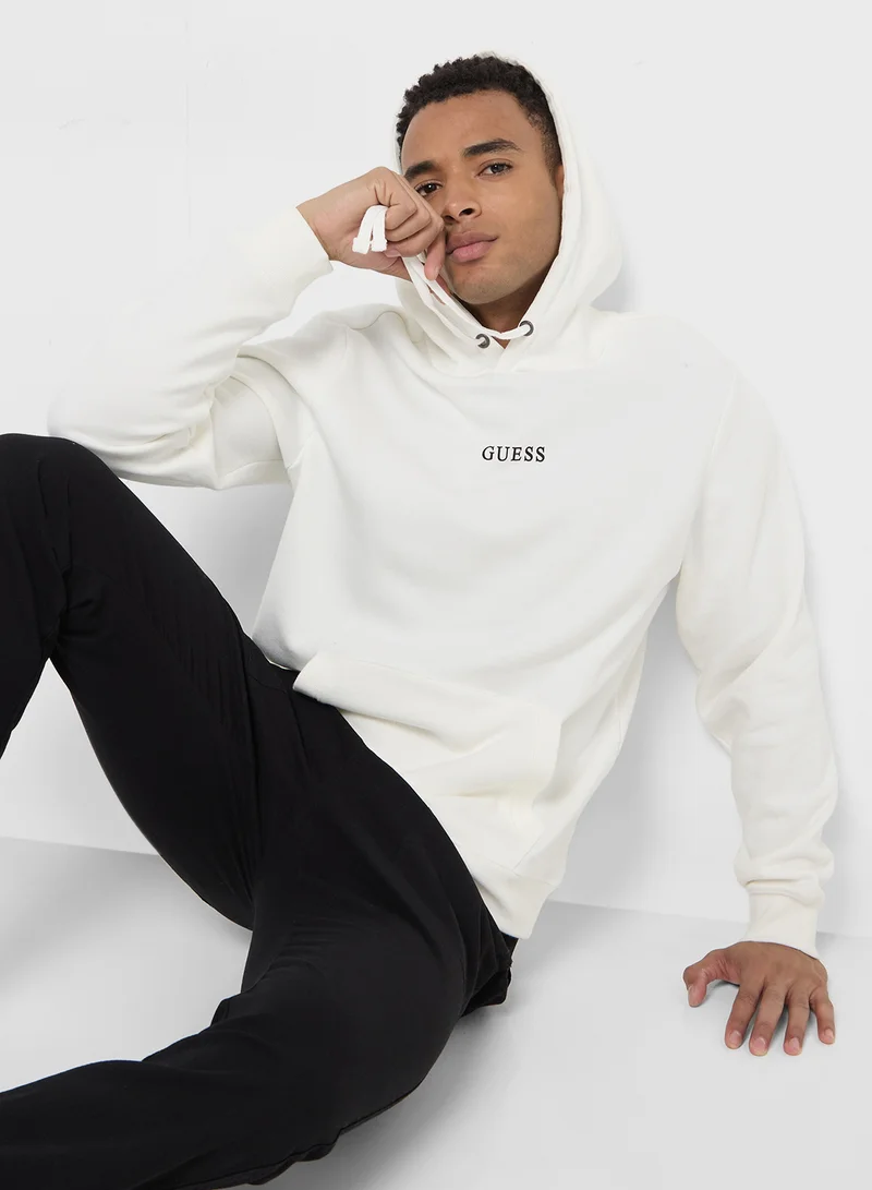 جس LOGO DETAILS HOODIE