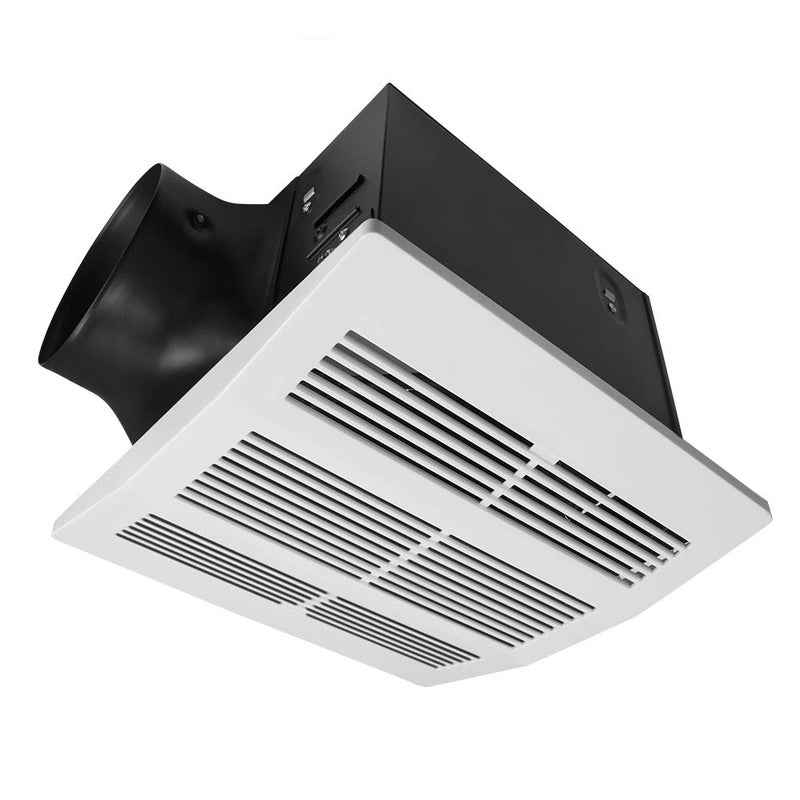 BV Bathroom Exhaust Fan 200CFM - 2.0 Sones, 6" Duct Collar, Rooms Up to 200 Sq. Ft.| Ventilation Fan, Stainless Steel - Ultra-Quiet & HVI 2100 - Image 1