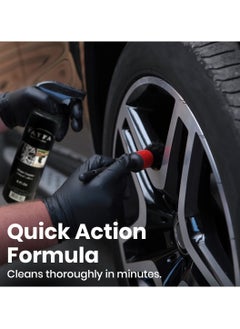 FAYFA Wheel Cleaner Spray - 8 Fl. Oz - Removes Dirt & Brake Dust, Restores Shine, Protects Wheels  - Image 3