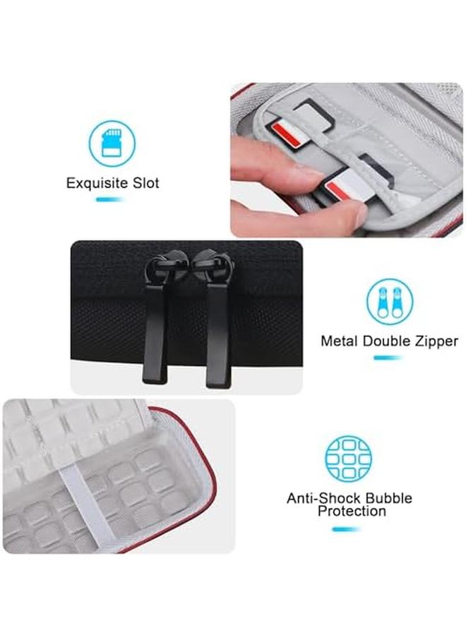 Lacdo Hard Carrying Case For Generic T5 Evo Portable Ssd 2Tb 4Tb 8Tb Usb 3.2 Gen 1 External Solid State Drive Hard Eva Shockproof Water Resistant Protective Storage Travel Bag Black  - Image 2