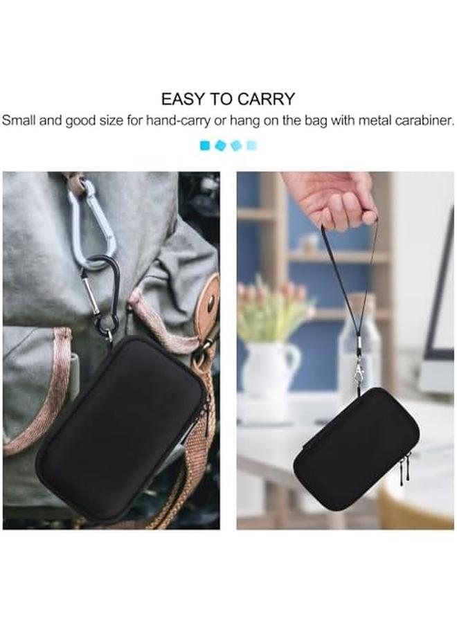 Lacdo Hard Carrying Case For Generic T5 Evo Portable Ssd 2Tb 4Tb 8Tb Usb 3.2 Gen 1 External Solid State Drive Hard Eva Shockproof Water Resistant Protective Storage Travel Bag Black  - Image 5
