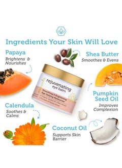 Era Organics USDA Organic Eye Moisturizer Cream - Rejuvenating and Nourishing Age Defying Balm - Natural Ingredients for Sensitive Skin with Jojoba Oil, Argan Oil for Puffiness, Fine Lines Plus More  - Image 2