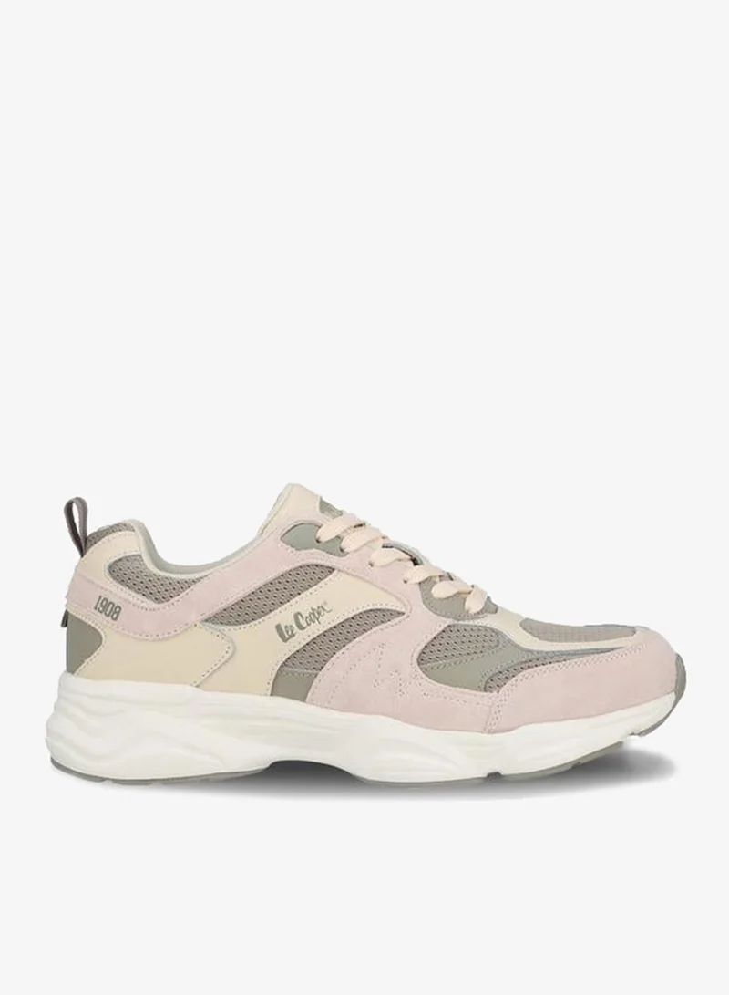 Lee Cooper Men Textured Lace-Up Ankle Sneakers