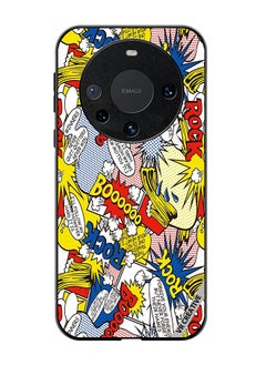 VR CREATIVE Protective Case Cover For Huawei Mate 60 Pop Art Design Multicolour  - Image 1