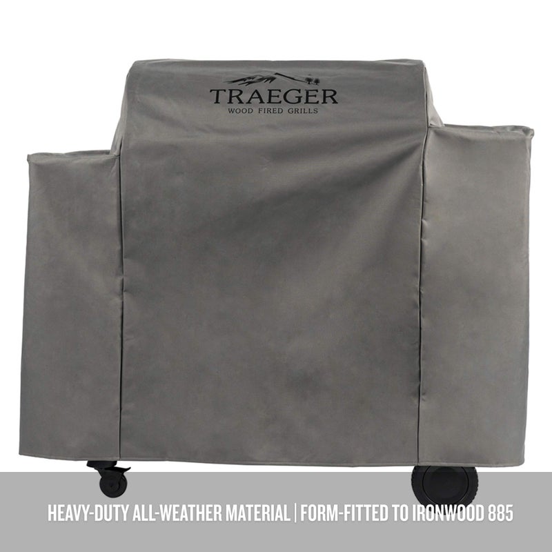 Traeger Grills BAC513 Full-Length Grill Cover Grill Accessory - Ironwood 885 - Image 2