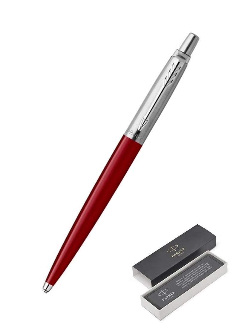 1-Piece Jotter Original Blue Ink Ballpoint Pen Red Barrel