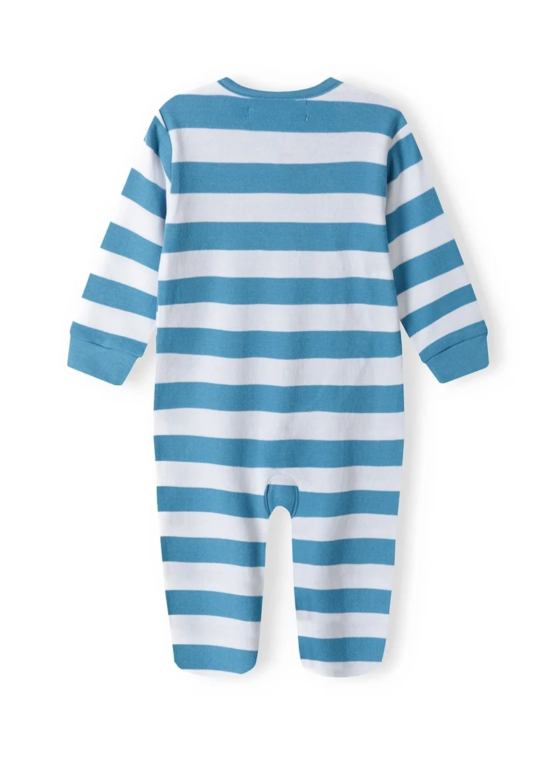 MINOTI 2-Pack Baby Boys Sleepsuits with Print and Easy Fastening