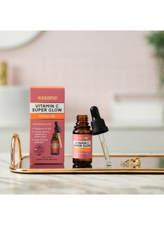 Essano Vitamin C Super Glow Facial Oil For Luminous Skin, Nourish, Glow, Radiant Complexion Boost, Brighten Dull Skin, Easily Absorbed 20Ml (0.68 Fl Oz)  - Image 5