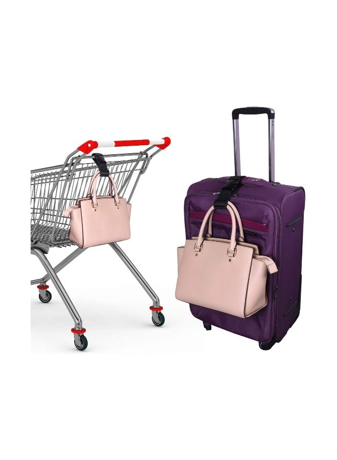 Heavy Duty Luggage and Cargo Straps, Adjustable Webbing Utility Straps for Outdoor Sports, Backpacking, Sleeping Bag Compression, and Bundling - 78 Inches, Black, 2 Pack - Image 3