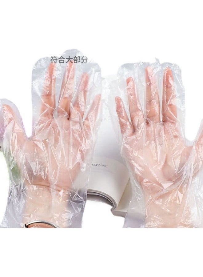 Yekee Disposable Gloves, Thickened, 500 Pieces, Kitchen Pe Hygiene Food Gloves, 14Cm*26Cm, Jd-7077 - Image 1