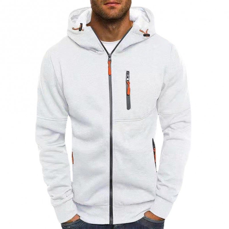 Outdoor Casual Hoodie Sale Fleece-Lined Autumn Jacket Sweater Fashion Long Sleeve Zipper Running Jacket - Image 5