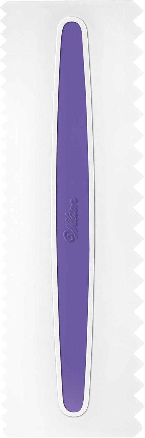 Wilton Comb Icing Smoother Set3 Piece WhitePurple - Image 5