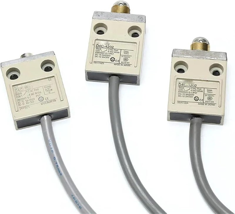 D4C 1350 Enclosed Limit Switch Waterproof Anti Corrosion Sealed Slim Body - Image 2