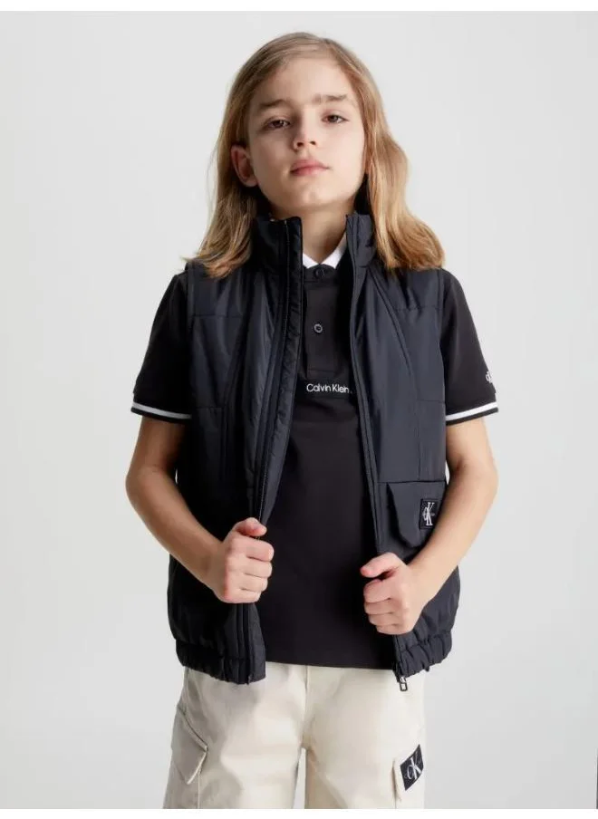 Calvin Klein Jeans Kids Logo Badge Vest