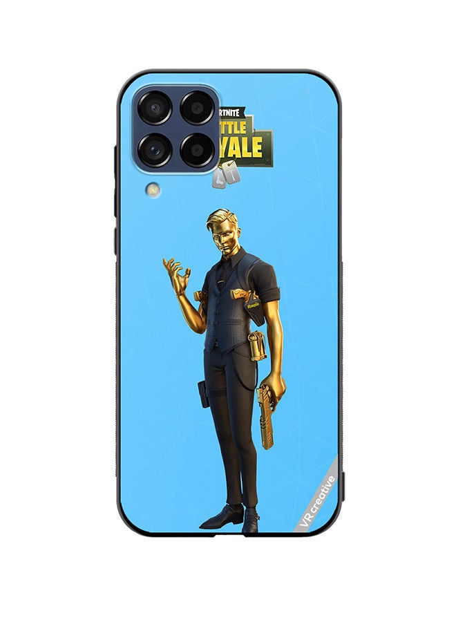 VR CREATIVE غطاء حماية لجهاز سامسونج جالاكسي M33 بتصميم فورتنايت متعدد الألوان - Image 1