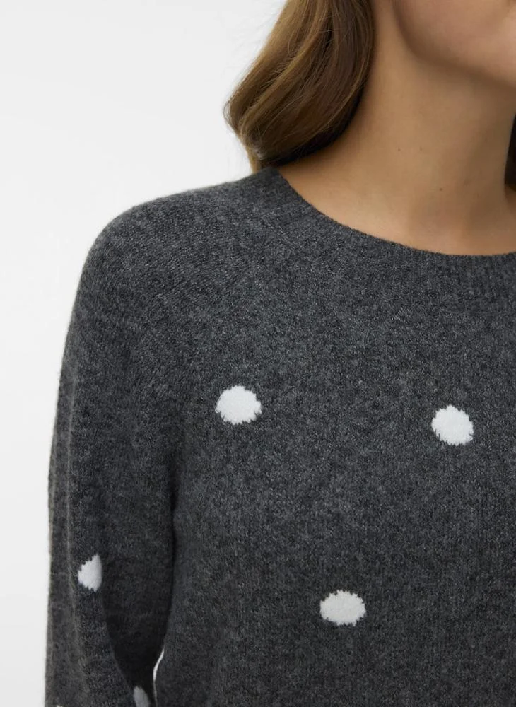 Vero Moda  Long Sleeve Crew Neck Pullover for Women | Best Price UAE