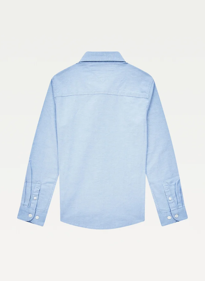 TOMMY HILFIGER Kids Stretch Oxford Shirt