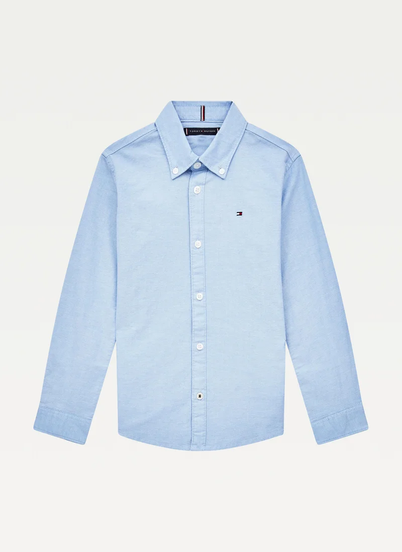 TOMMY HILFIGER Kids Stretch Oxford Shirt