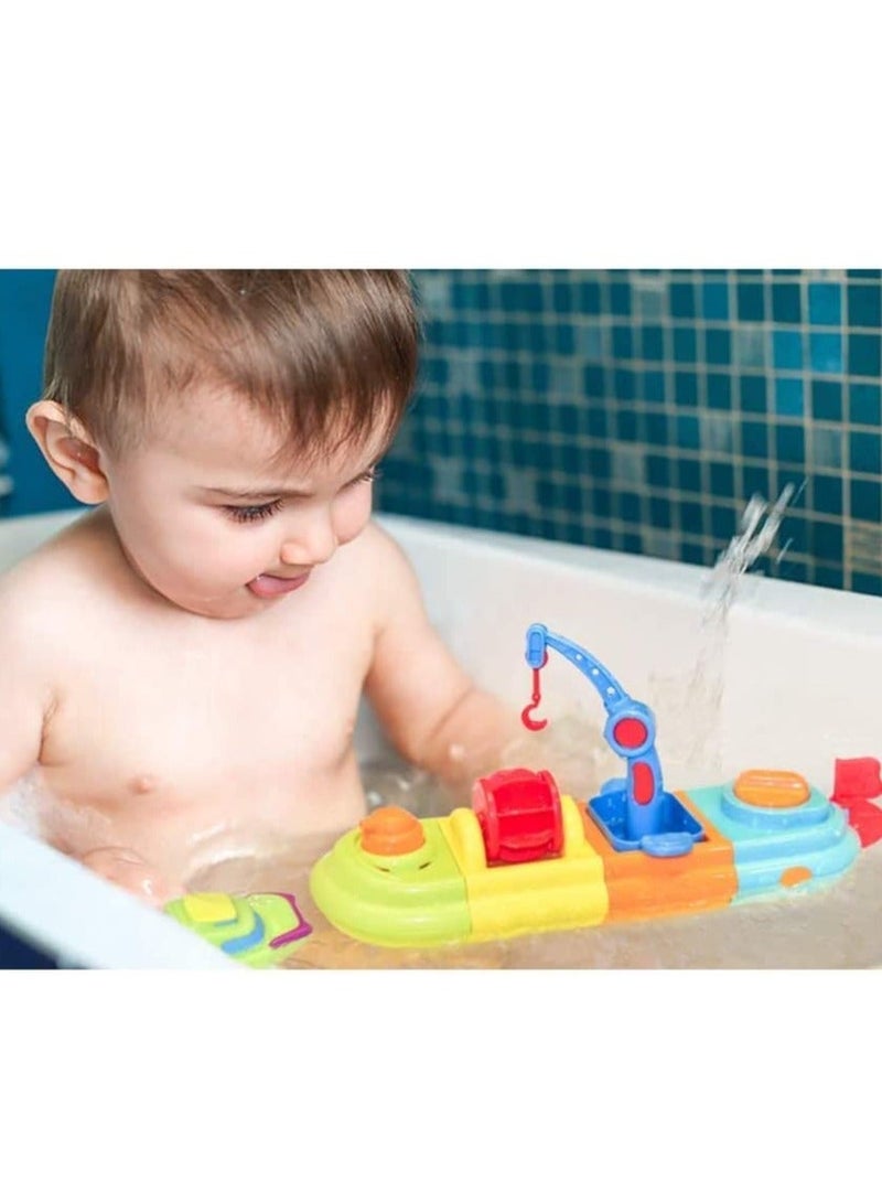 واي آند دي Wind-Up Boat Bath Toy for Kids, Baby, Toddler - Image 3