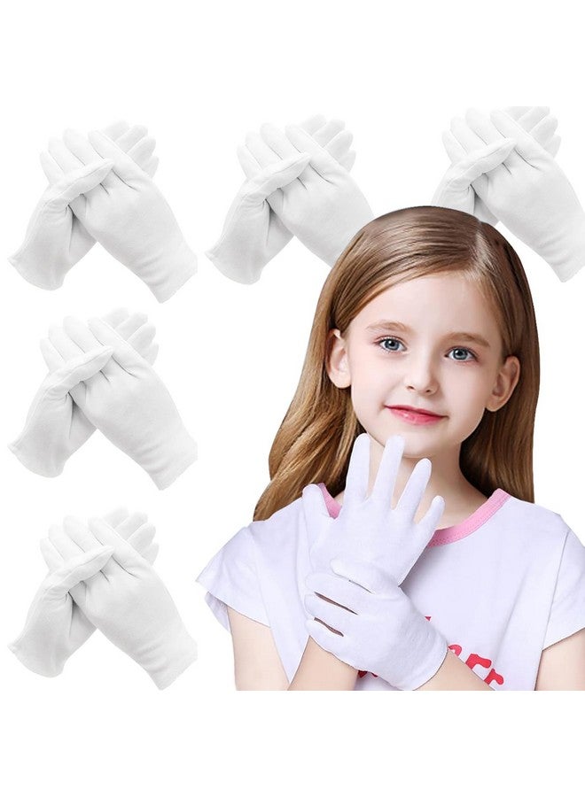 NJDGF 24Pcs White Cotton Gloves For Dry Hands Kids Eczema Gloves Overnight Moisturizing Gloves For Women Cosmetic - Image 1