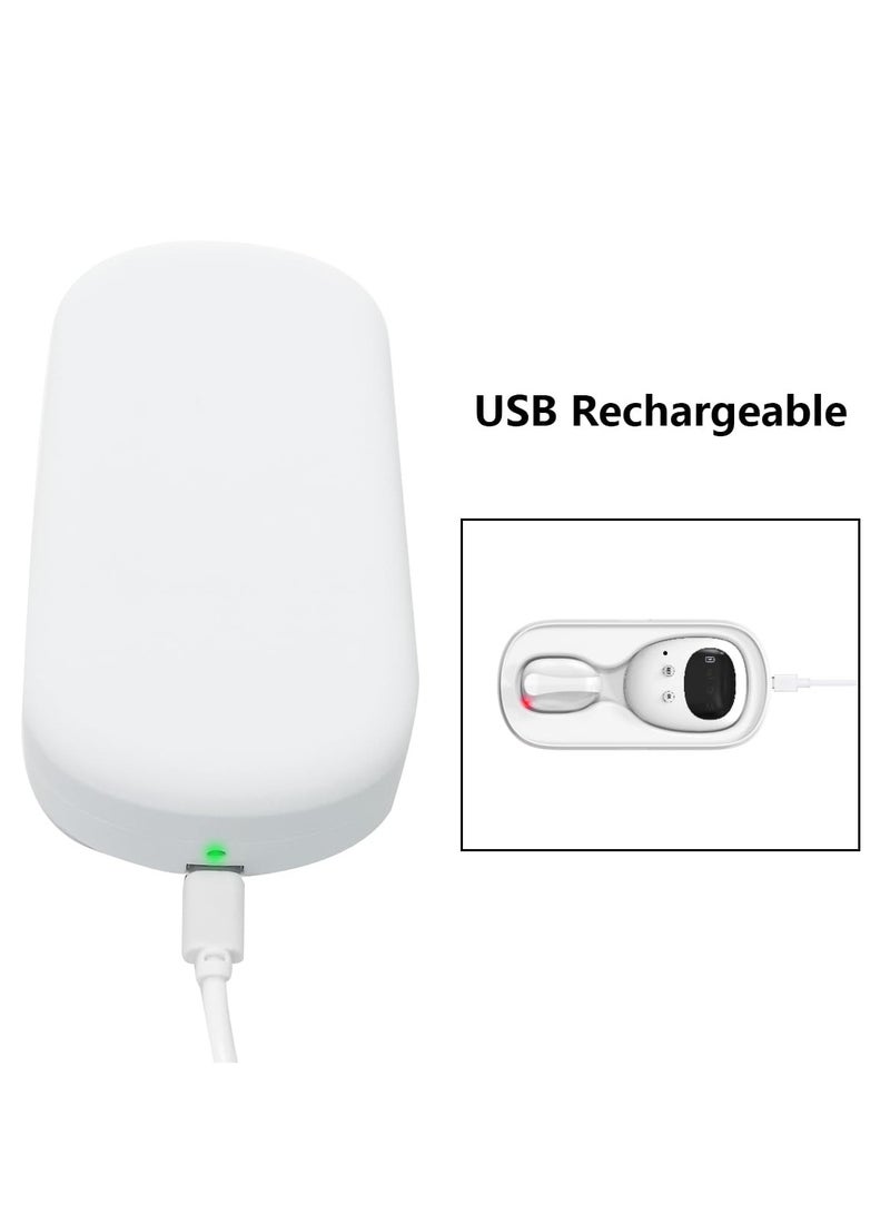 Bedwetting Alarm System, USB Rechargeable Potty Alarm with Sound and Strong Vibration, Bed-wetting Enuresis Sensor with 3 Reminder Modes for Kids, Adults, Elderly - Image 5