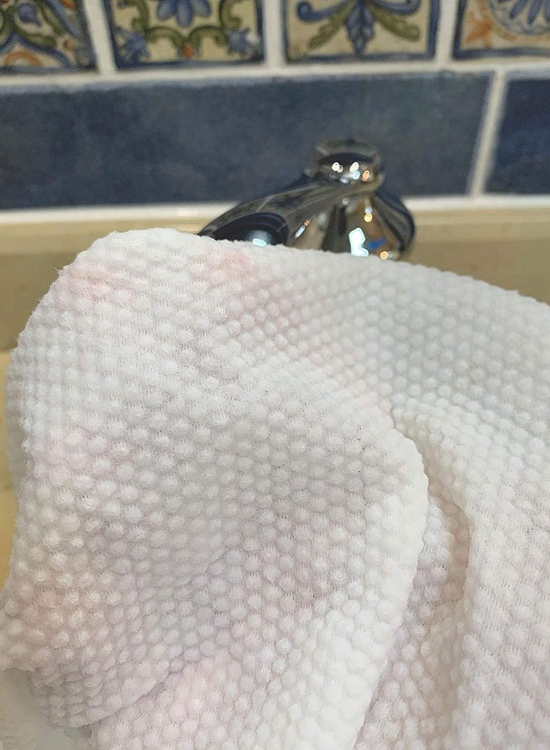 Pure Cotton Dry Wipes, Soft Baby Face Tissues Disposable Face Towel, Cotton Tissues for Sensitive Skin, Unscented Cleaning Facial Towels Make-Up Remover Wipes, Disposable Beauty Towels 150 pieces - Image 5