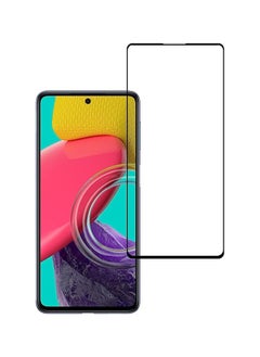 Screen protector compatible with Samsung Galaxy M53 / M54 Screen Protector Tempered Glass [Anti-Glare][HD Full Coverage][Easy Installation][9H Hardness][Touch Sensitive][ Anti-Shatter]