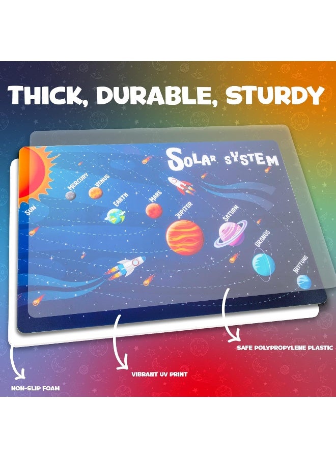 Hapinest حزمة هابينست 6 من المفرشات التعليمية القابلة لإعادة الاستخدام وغير القابلة للانزلاق للأطفال والصغار - Image 5