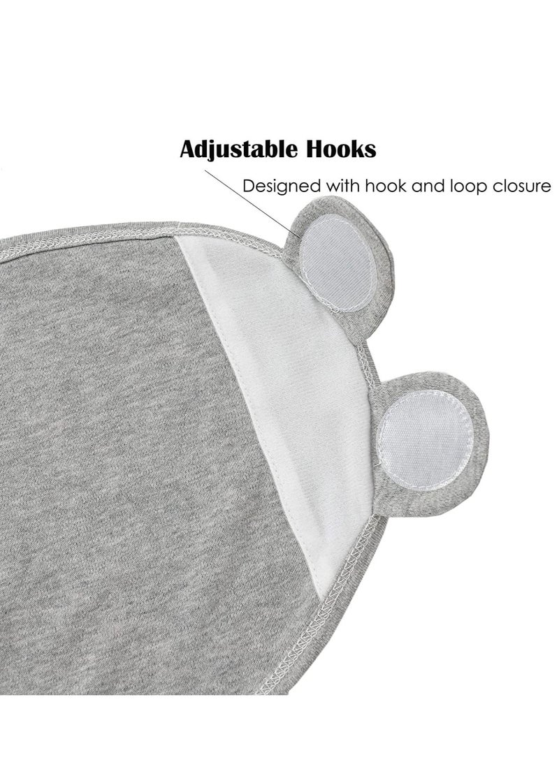 MIXDE 3 Pack Swaddle Blankets for Baby Girls Boys, Adjustable Infant Newborn Swaddle Sack Baby Wraps Soft Cotton Swaddle Sack  - Image 3