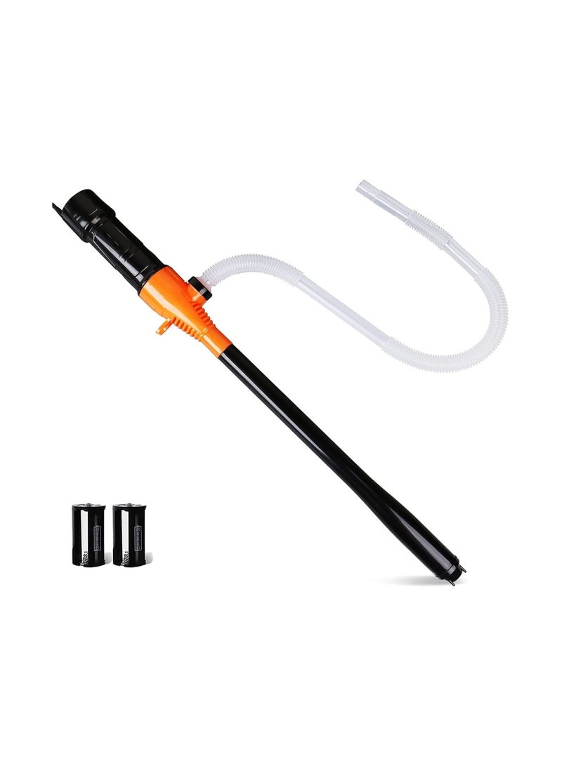SYOSI Portable Power Battery Pump 2.2GPM Water & Fuel Transfer Pump Battery Operated Liquid Transfer Pump for Gasoline Diesel Fuel  - Image 1