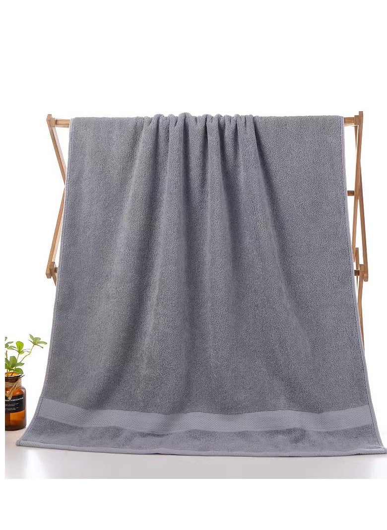 Laseta - Smart Cell Textured Bath Towel Grey 140x70centimeter - Image 1